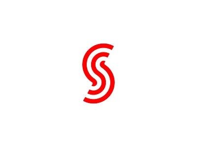 S for Sebrik / Brand identity icon letter logo monogram s target type typography