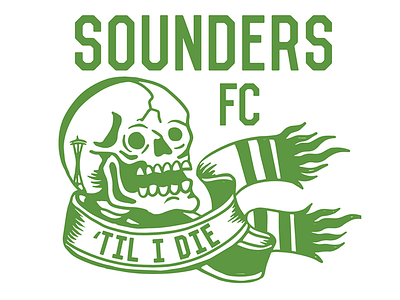 Seattle Sounders FC Graphic Tee futbol soccer sports