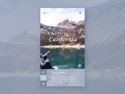 Location App blue company flat flat design homepage landing page minimal minimalist web design