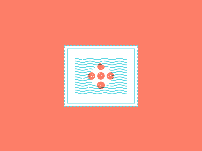 CFC Brand branding cookies hurricane identity illustration mail seal stamp