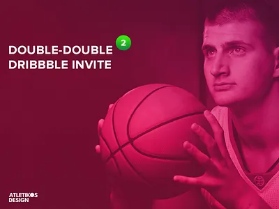 Dribbble Invite design icon invitation invite letterin logo minimal type typography web