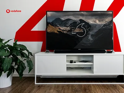 Vodafone Tv 4k dashboard television tv vodafone
