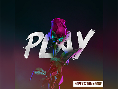 PLAY ARTWORK art artwork cover design flower lonely music road swag trap
