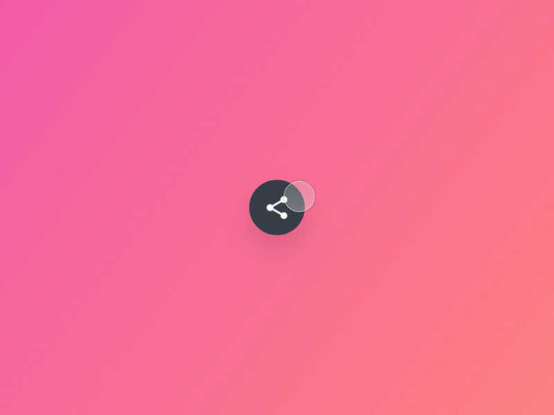 Daily UI #010 - Social Share daily facebook flat linkedin minimal pinterest share social twitter ui ux