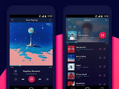 Tunite Music App albums android app mobile music music player