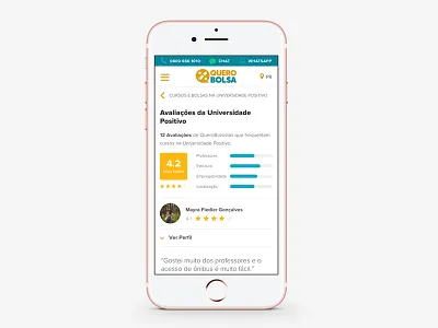 Review Page (Mobile version) mobile reviews