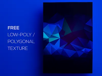 Free Polygonal / Low Poly Background Texture #117 abstract background flat free freebie geometric low poly polygonal shape texture triangle