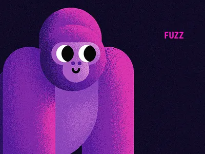 Gorilla Grunge animals brushes texture vector