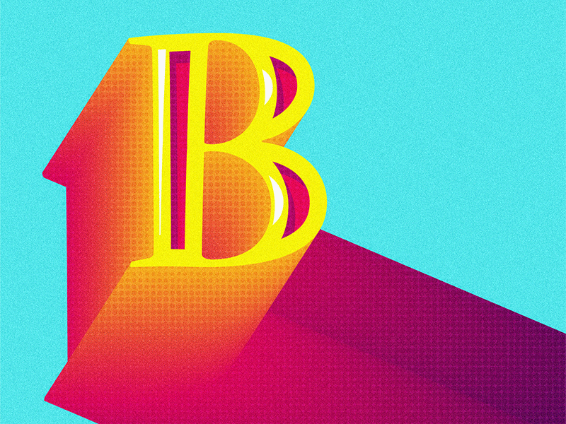 B 36daysoftype a lettering
