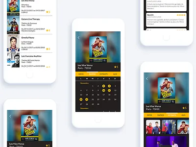 App - New event page app design event ios page select ui ux