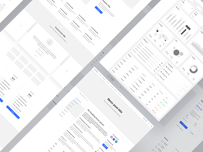 Wires cards sketch symbols system ui ux web wireframe wires