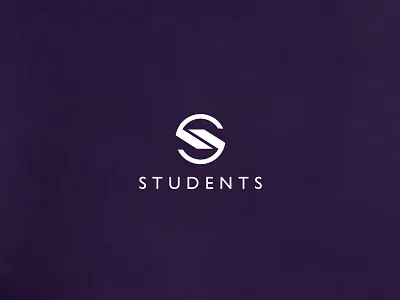 Students Branding branding circle gill sans logo purple s students