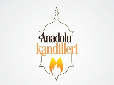 Anadolu Kandilleri Logo Design adobe ai design illustration logo