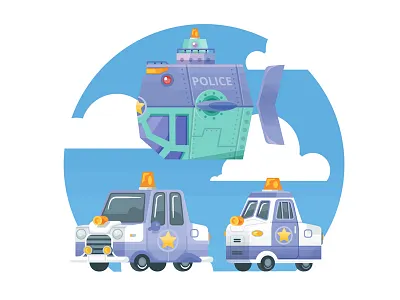 Police Vehicles fanart games legends megaman playstation retro retrogaming vector
