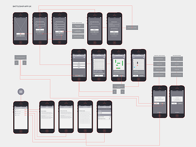 Battleship App Ux app battleship illustration ui ux