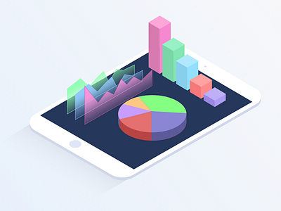 Isometric Reports illustration illustration isometric reports sketch