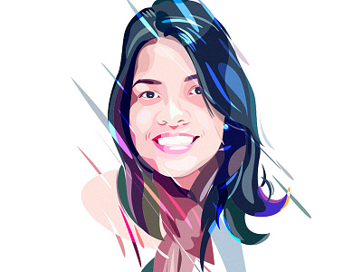 Thays ilustration portrait vector