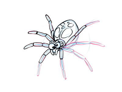 Spider character character design concept concept art game design spider