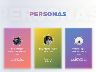 Personas gradients personas