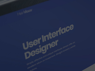 New Portfolio Airborne designer personal portfolio ui ux