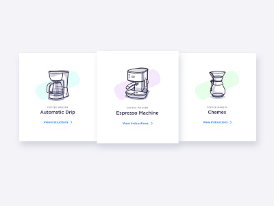 Coffee Time! Icon Set coffee espresso icon illustration machine maker vector