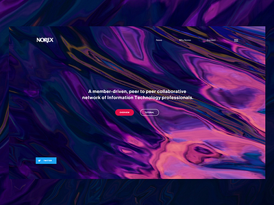 landing page dark gradient landing network ui web webdesign