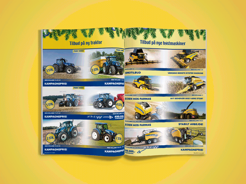 Christmas Campaign 2017 christmas christmas campaign farmas farmer new holland special offers tractors