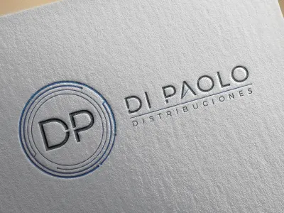 Di Paolo brand branding future graphicdesign illustration illustrator lettering logo modern techno technology tecno