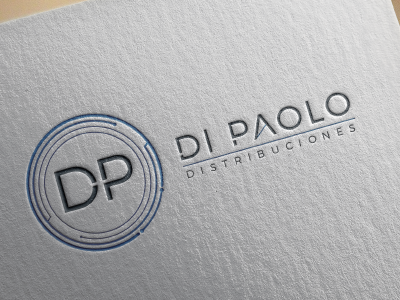 Di Paolo brand branding future graphicdesign illustration illustrator lettering logo modern techno technology tecno