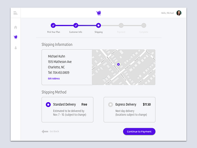 Week 14 - Cart Progress Modal cart progress modal rvweeklyuichallenge