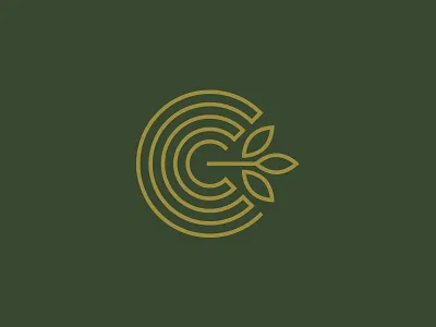 Crustica Logo crust food garnish healthy herbs leaf natural pizza plant restaurant