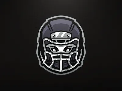 [ SELL ] American Football's head american badge baseball emblem esports football logo mascot softball sports team