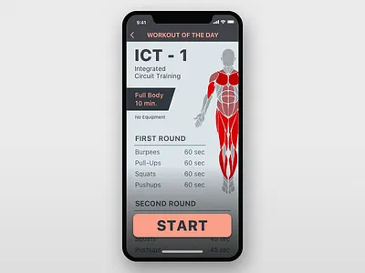 Workout of the day - 062 062 dailyui workout