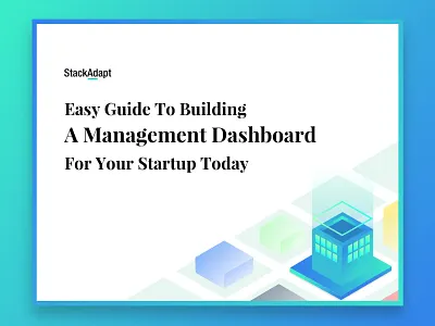 Startup Ebook gradient illustration isometric material mobile product shapes typography ui ux vector