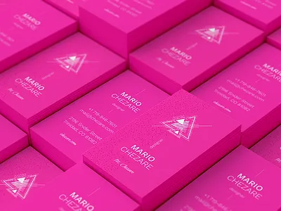 Chezare. Business card template business card business card template geometry line logo minimal rose stripes template