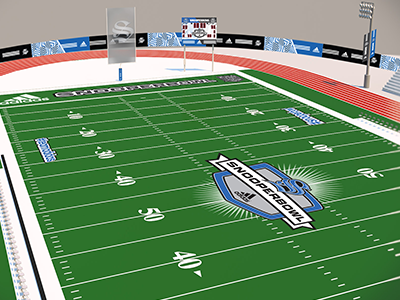 Snoop Stadium branding identity illustration logo