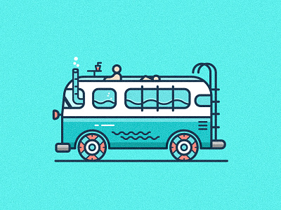 Swimming pool bus bus pool swimming