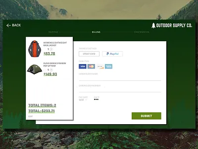Daily Ui 002 checkout page daily ui ui design web design