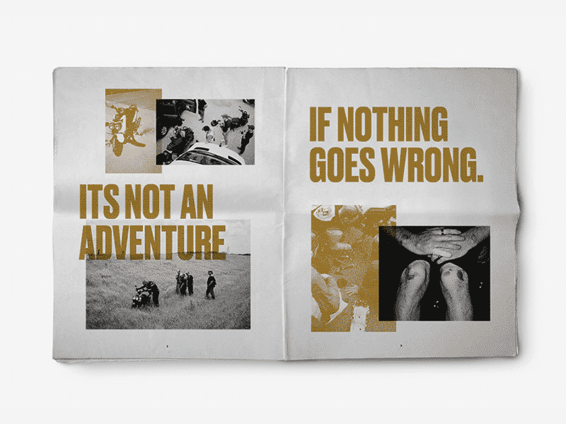 Slow Ride Home Zine editorial layout magazine scooters zine