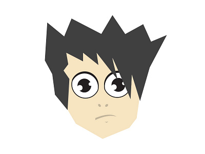 Emo art emo flat illustration sketch