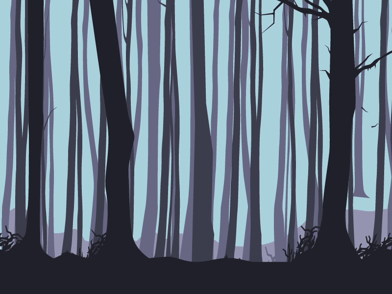 Garen flash in forest animation fanart flash flat forest garen lol