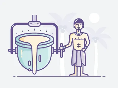 Bronze ancient blog bronze character chemistry illo illustration mel metal science scientist