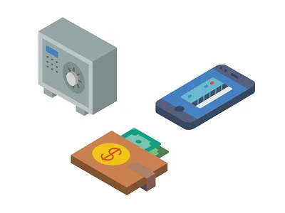 Isometric Icons│ ecommerce flat icons isometric shopping