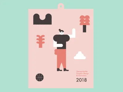 Free Calendar 2018 calendar freedownload graphic design seasons stereoplastika summer winter