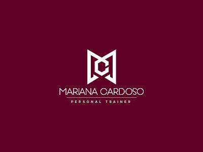 Mariana Cardoso brand branding gym logo logo identity logotype personal