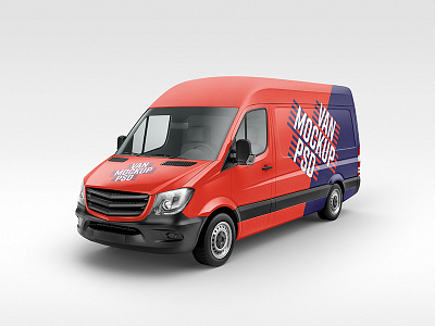 Free high-res van cover mock-up 3d blender cover design free mockup van