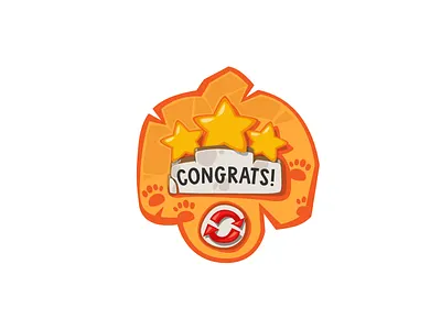 Congats button character character design drawing game game art game design illustration pop up ui