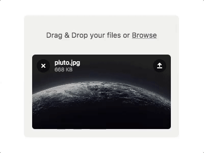 Filepond Pluto Error by Rik Schennink on Dribbble