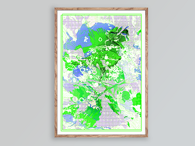 Green Flamingo art exhibition flamingo graphic greenflamingo icons innovators limitededition map poster silkscreen typography