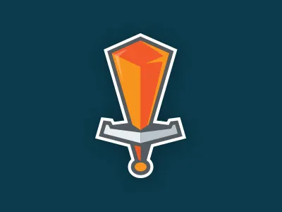 The Dueling Pylons design effl fantasy football team logo